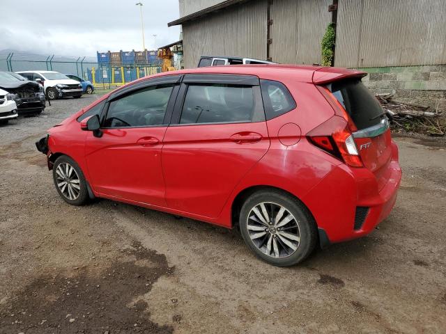 3HGGK5H87FM726591 - 2015 HONDA FIT EX RED photo 2