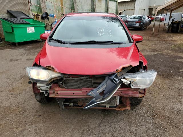 3HGGK5H87FM726591 - 2015 HONDA FIT EX RED photo 5