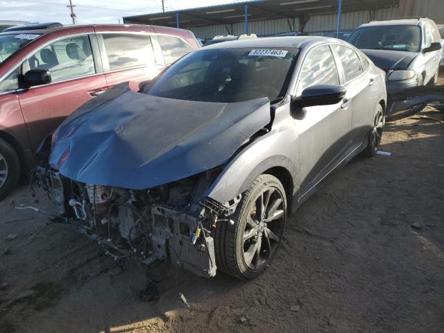 2HGFC2F81KH510612 - 2019 HONDA CIVIC SPORT GRAY photo 1