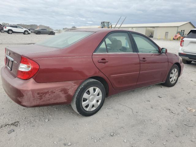 4T1BE32K32U572200 - 2002 TOYOTA CAMRY LE BURGUNDY photo 3