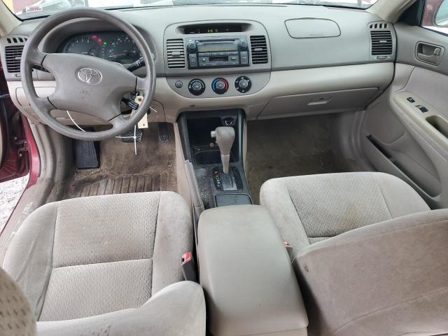 4T1BE32K32U572200 - 2002 TOYOTA CAMRY LE BURGUNDY photo 8