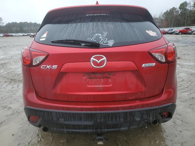 JM3KE2DY1F0497744 - 2015 MAZDA CX-5 GT RED photo 6