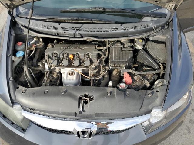 19XFA1F68AE050419 - 2010 HONDA CIVIC LX-S Մոխրագույն լուսանկար 11