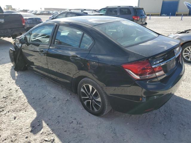 19XFB2F85FE238777 - 2015 HONDA CIVIC EX BLACK photo 2