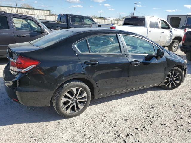 19XFB2F85FE238777 - 2015 HONDA CIVIC EX BLACK photo 3