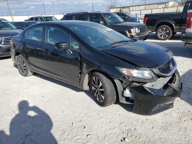 19XFB2F85FE238777 - 2015 HONDA CIVIC EX BLACK photo 4