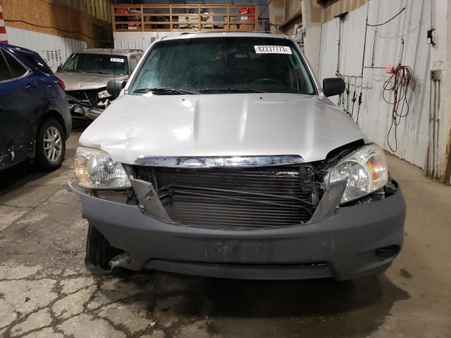 4F2YZ92Z36KM32586 - 2006 MAZDA TRIBUTE I SILVER photo 5