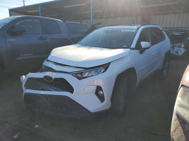 2T3A1RFV4KC052465 - 2019 TOYOTA RAV4 XLE PREMIUM WHITE photo 1