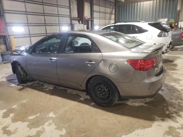 KNAFU4A26A5309978 - 2010 KIA FORTE EX GRAY photo 2