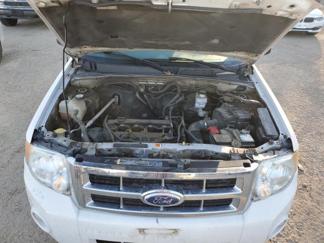 1FMCU0D75CKA94860 - 2012 FORD ESCAPE XLT WHITE photo 12
