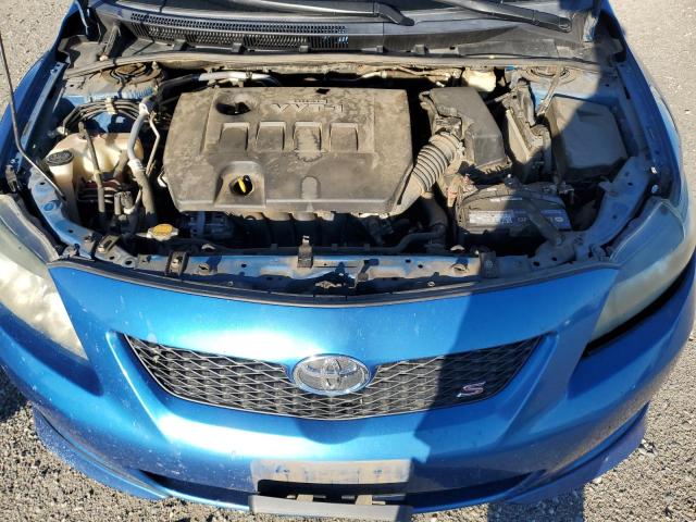 1NXBU4EE6AZ289237 - 2010 TOYOTA COROLLA BASE ლურჯი ფოტო 11
