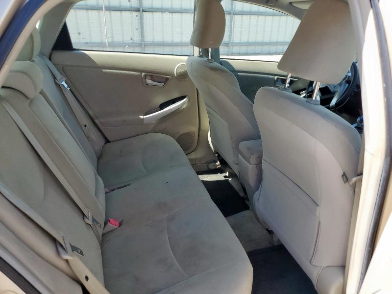 JTDKN3DU7A1244569 - 2010 TOYOTA PRIUS ოქროსფერი ფოტო 10