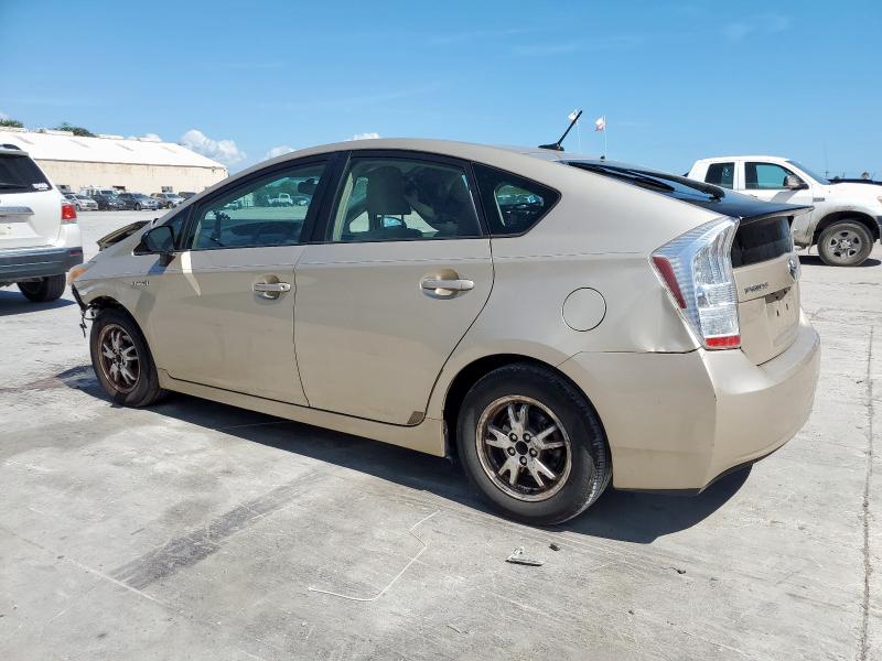 JTDKN3DU7A1244569 - 2010 TOYOTA PRIUS ოქროსფერი ფოტო 2