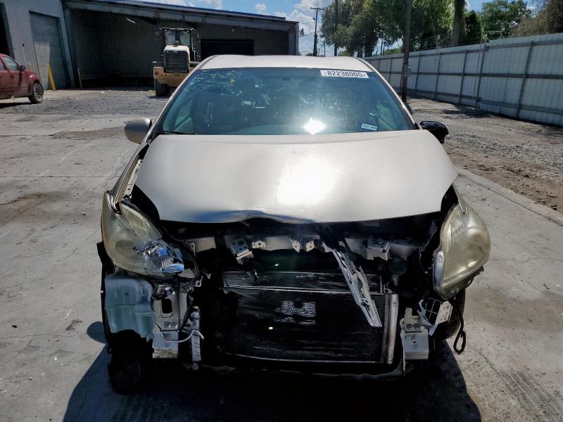 JTDKN3DU7A1244569 - 2010 TOYOTA PRIUS ოქროსფერი ფოტო 5