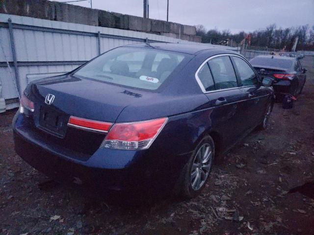 1HGCP2F7XCA072848 - 2012 HONDA ACCORD EX BLUE photo 3