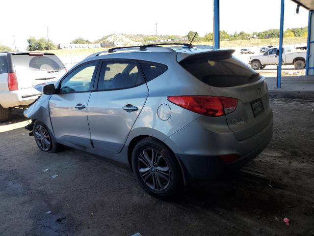 KM8JU3AG6EU926100 - 2014 HYUNDAI TUCSON GLS SILVER photo 2