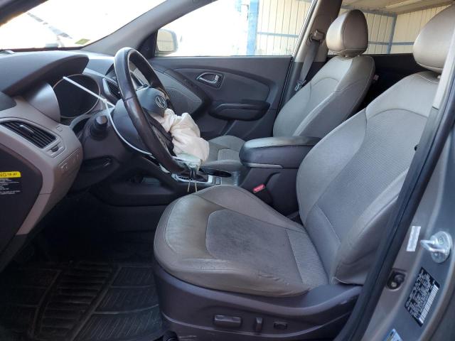 KM8JU3AG6EU926100 - 2014 HYUNDAI TUCSON GLS SILVER photo 7