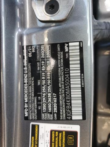 4JGFB4KB0MA500410 - 2021 MERCEDES-BENZ GLE 350 4MATIC GRAY photo 13