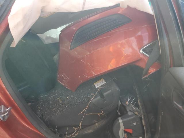 1FADP3FE8JL249346 - 2018 FORD FOCUS SE წითელი ფოტო 10