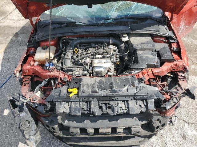 1FADP3FE8JL249346 - 2018 FORD FOCUS SE წითელი ფოტო 11