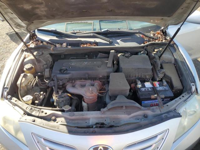 4T1BE46K37U609401 - 2007 TOYOTA CAMRY CE SILVER photo 11