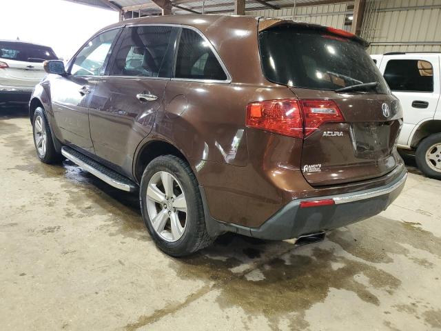 2HNYD2H65BH533143 - 2011 ACURA MDX TECHNOLOGY Bordeaux photo 2