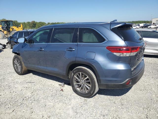 5TDKZRFH2KS362248 - 2019 TOYOTA HIGHLANDER SE 蓝色 照片 2