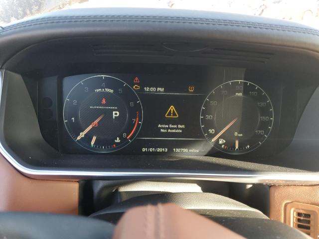 SALGV3TF8EA164124 - 2014 LAND ROVER RANGE ROVE AUTOBIOGRAPHY BLACK photo 9