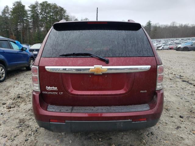 2CNDL73FX76095438 - 2007 CHEVROLET EQUINOX LT BURGUNDY photo 6