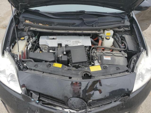 JTDKN3DU6D0350277 - 2013 TOYOTA PRIUS BLACK photo 11