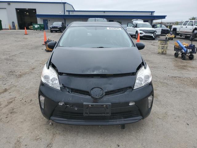 JTDKN3DU6D0350277 - 2013 TOYOTA PRIUS BLACK photo 5