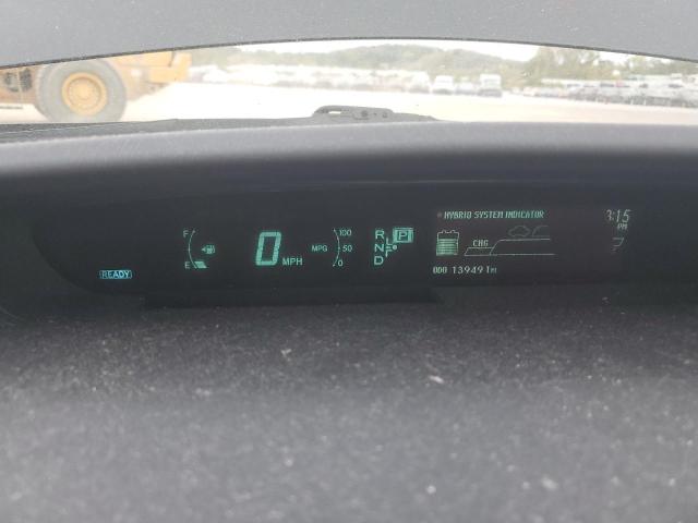 JTDKN3DU6D0350277 - 2013 TOYOTA PRIUS BLACK photo 9
