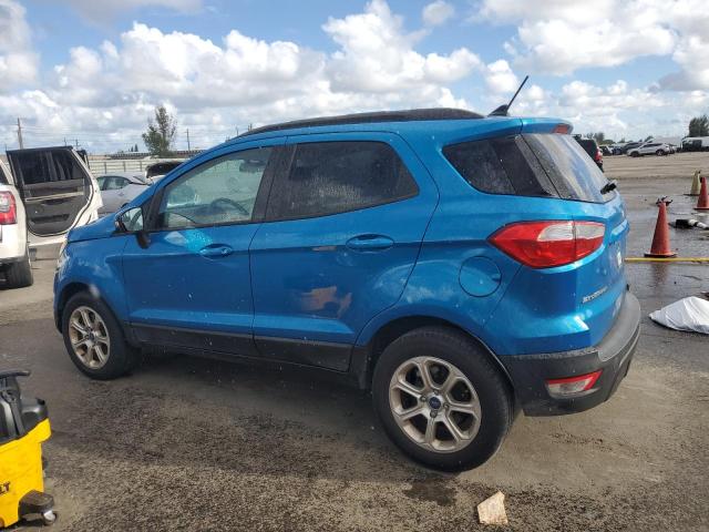 MAJ3P1TE1JC191066 - 2018 FORD ECOSPORT SE أزرق صورة 2