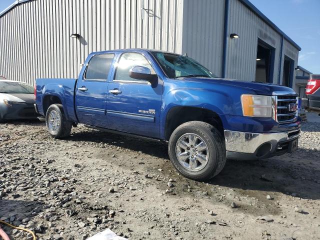 3GTP1VE02DG102709 - 2013 GMC SIERRA C1500 SLE BLUE photo 4