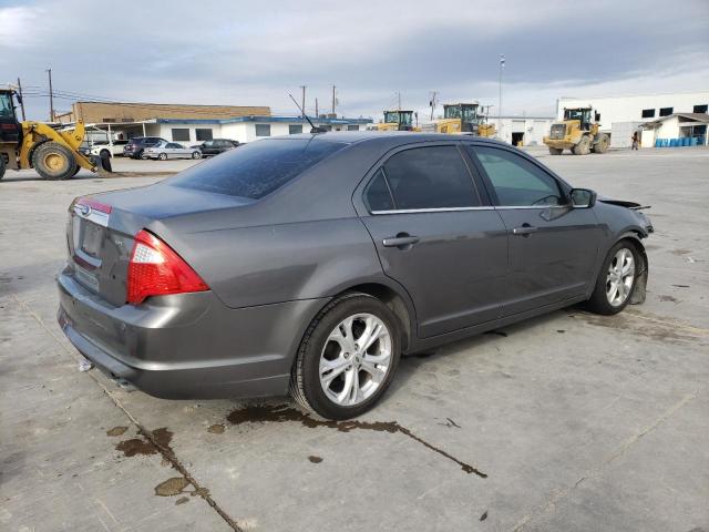 3FAHP0HA2CR397796 - 2012 FORD FUSION SE GRAY photo 3