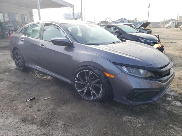 2HGFC2F84MH546829 - 2021 HONDA CIVIC SPORT GRAY photo 4