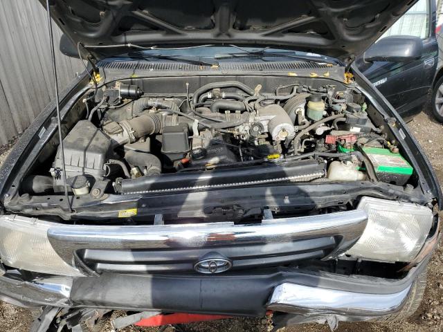4TASM92N6YZ675087 - 2000 TOYOTA TACOMA XTRACAB PRERUNNER შავი ფოტო 11