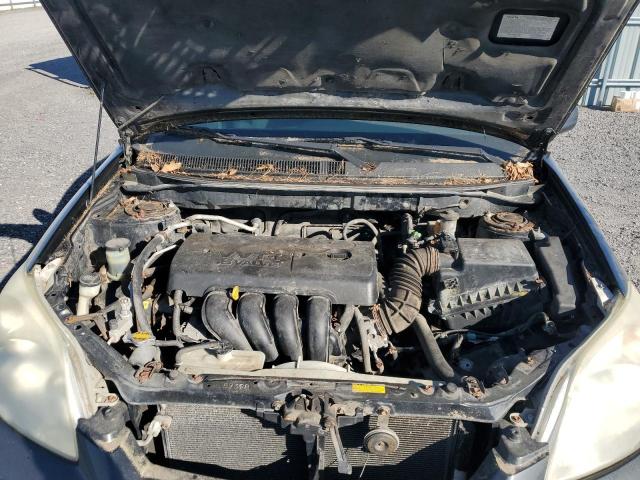 2T1KR32E65C892941 - 2005 TOYOTA COROLLA MA XR BLACK photo 11