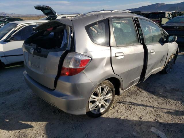 JHMGE8H42AS015660 - 2010 HONDA FIT SPORT SILVER photo 3