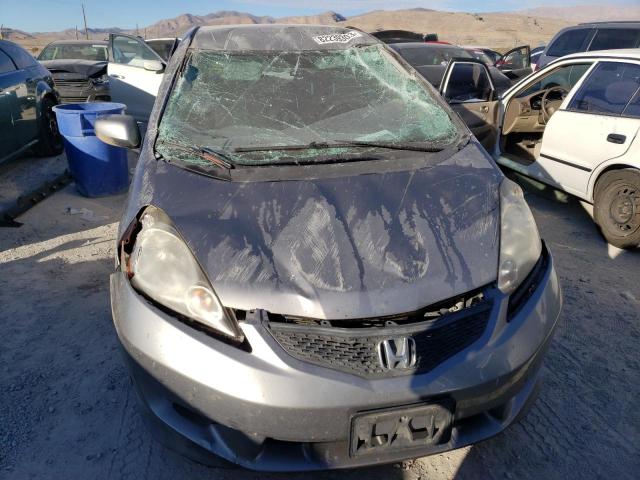 JHMGE8H42AS015660 - 2010 HONDA FIT SPORT SILVER photo 5