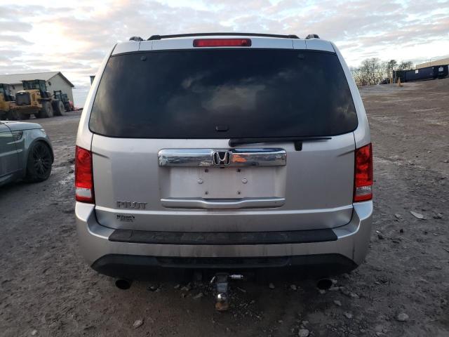 5FNYF3H58CB023681 - 2012 HONDA PILOT EXL SILVER photo 6