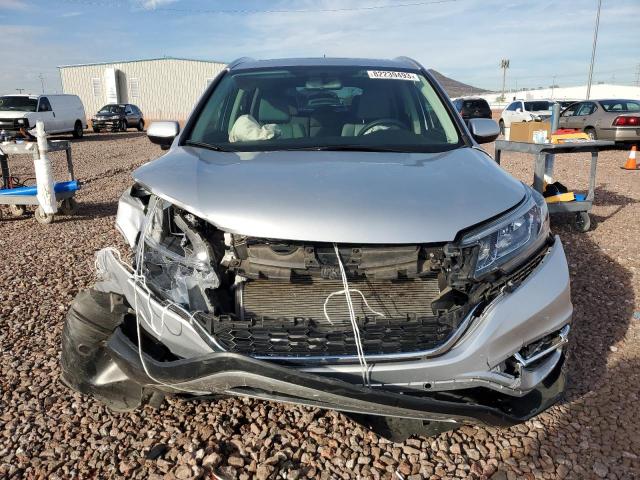 5J6RM4H54FL032843 - 2015 HONDA CR-V EX SILVER photo 5