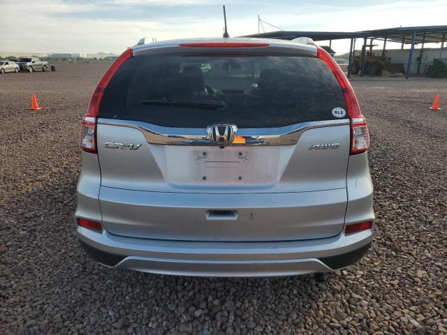 5J6RM4H54FL032843 - 2015 HONDA CR-V EX SILVER photo 6