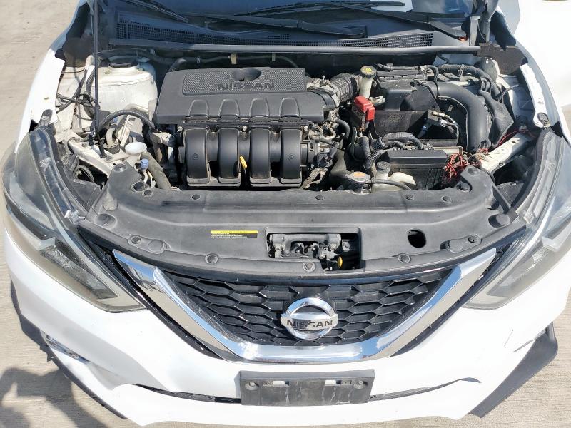 3N1AB7AP9KY280631 - 2019 NISSAN SENTRA S WHITE photo 11