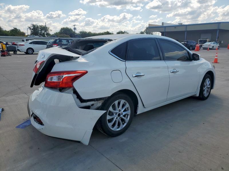 3N1AB7AP9KY280631 - 2019 NISSAN SENTRA S WHITE photo 3