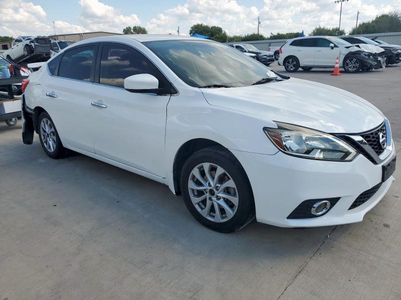 3N1AB7AP9KY280631 - 2019 NISSAN SENTRA S WHITE photo 4