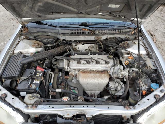 1HGCG668X2A148552 - 2002 HONDA ACCORD EX SILVER photo 11