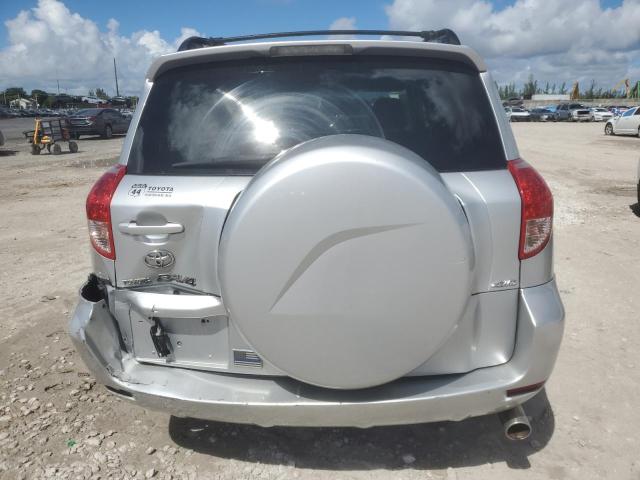 JTMBK31V086034933 - 2008 TOYOTA RAV4 LIMITED SILVER photo 6