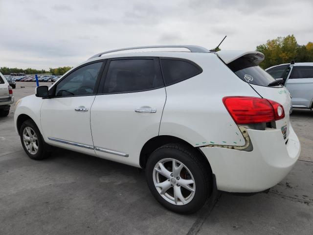 JN8AS5MV5BW274607 - 2011 NISSAN ROGUE S WHITE photo 2
