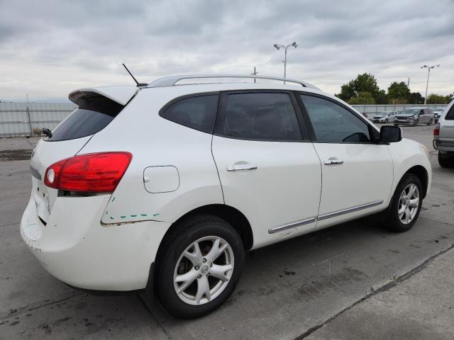 JN8AS5MV5BW274607 - 2011 NISSAN ROGUE S WHITE photo 3